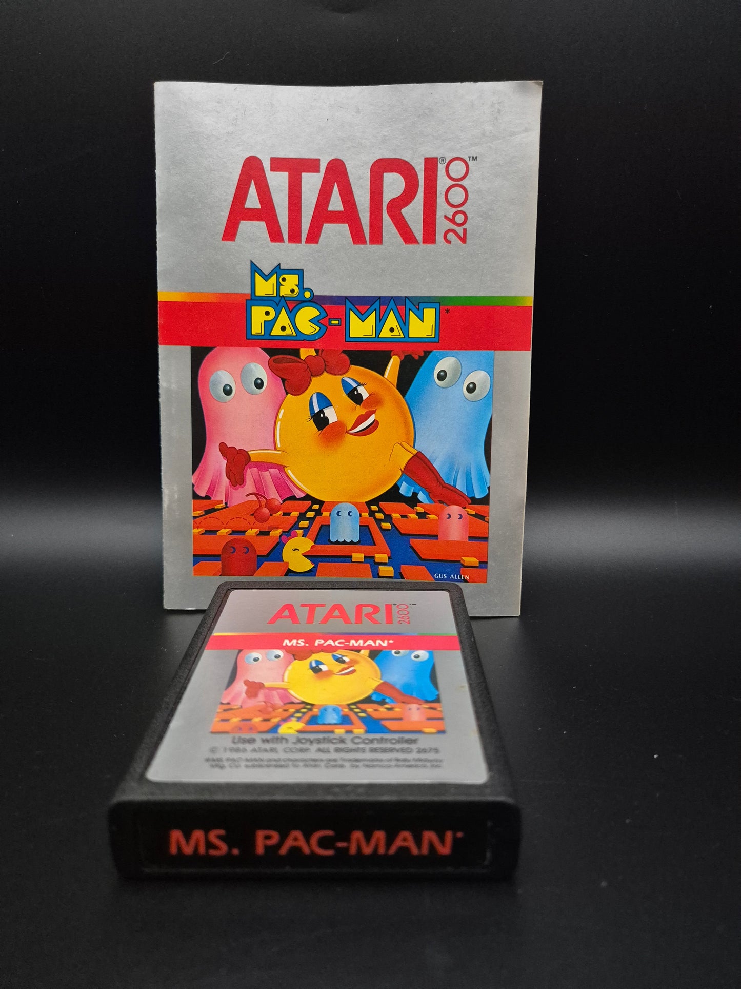 Atari 2600 – Ms. Pac-Man (mit Anleitung)