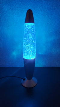Lava Lampe mit Glitzer Effekt