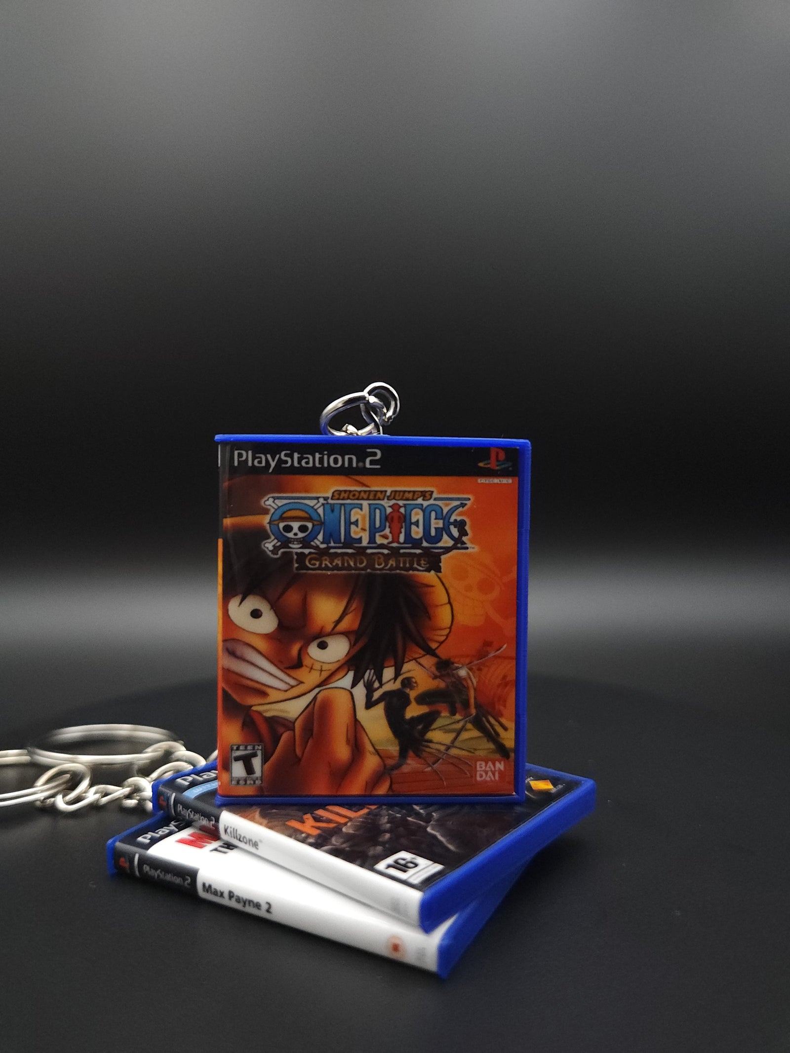 Playstation 2 One Piece  Schlüsselanhänger