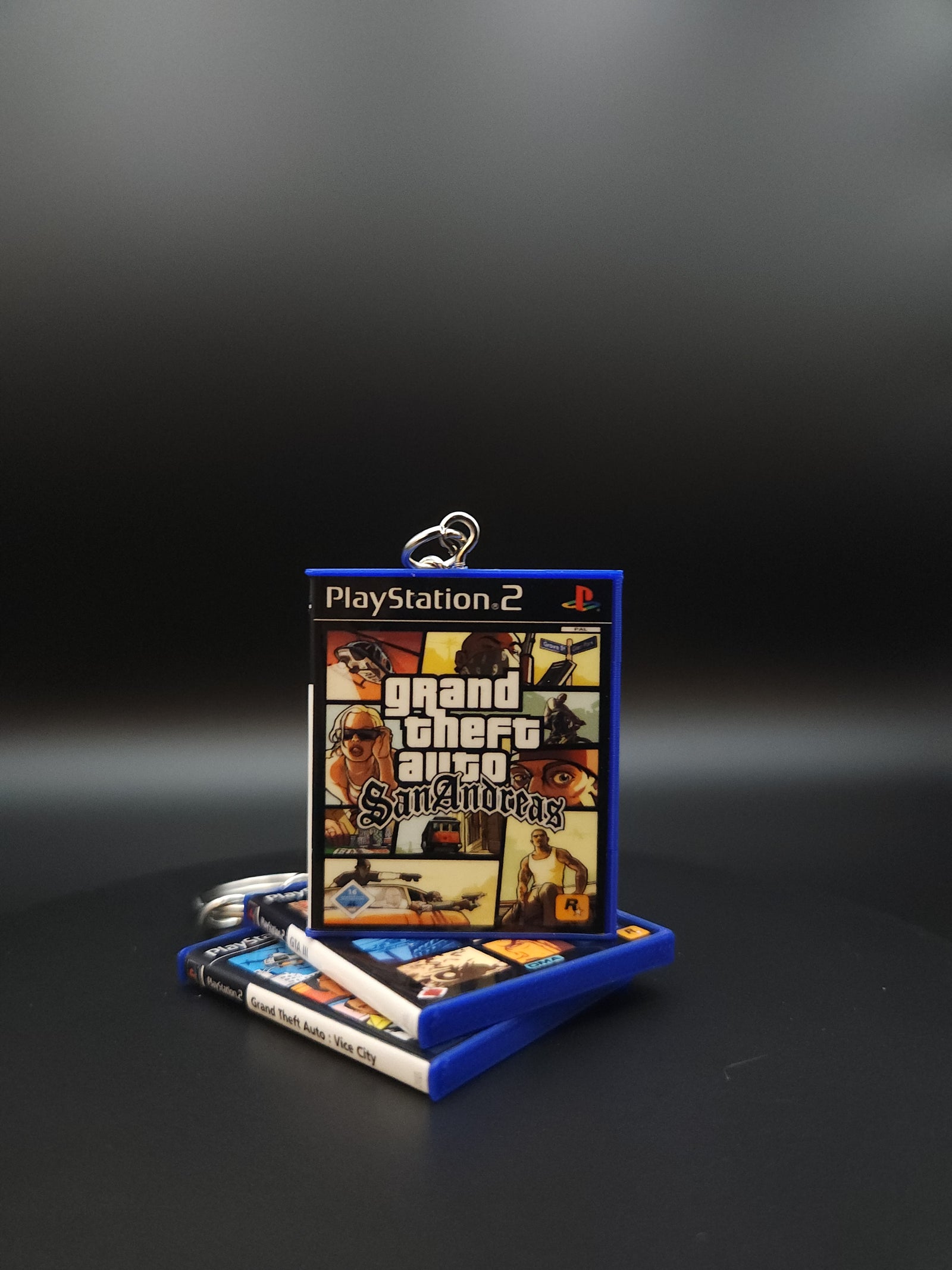 Playstation 2 GTA San Andreas Schlüsselanhänger.