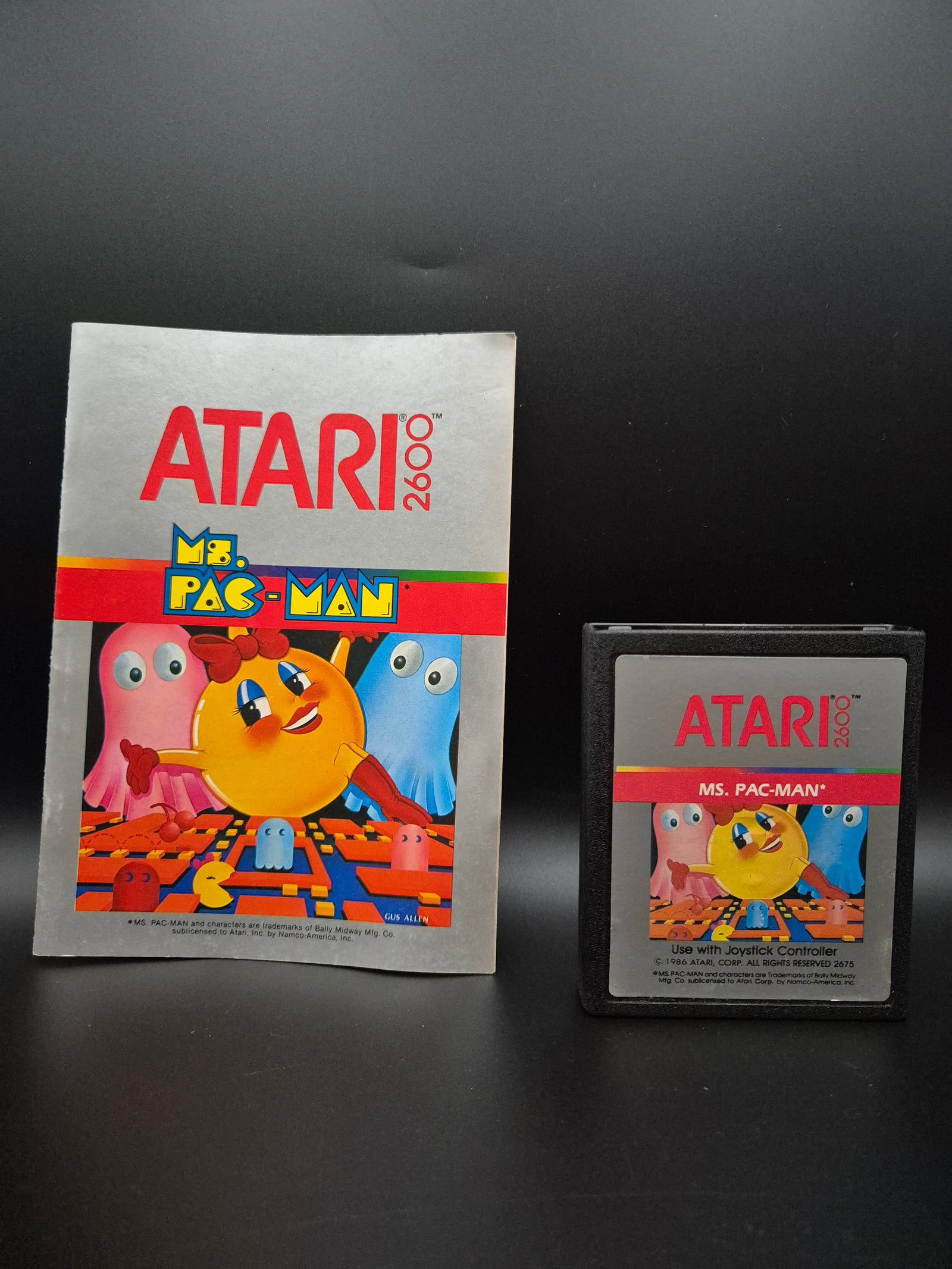 Atari 2600 – Ms. Pac-Man (mit Anleitung)