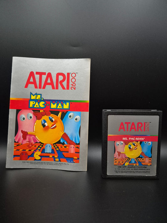 Atari 2600 – Ms. Pac-Man (mit Anleitung)
