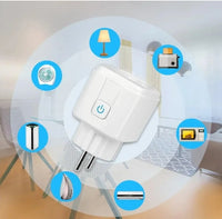 Smart WLAN-Steckdose 2.4 GHz Wi-Fi für EU-Steckdose