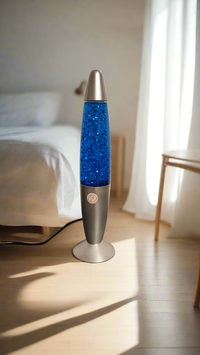 Lava Lampe mit Glitzer Effekt