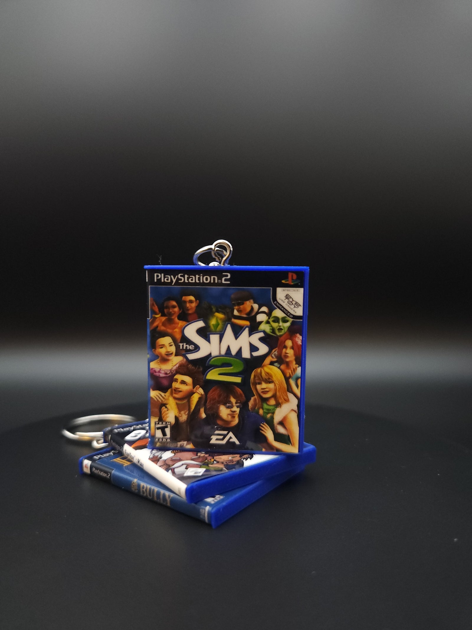 Playstation 2 Sims 2  Schlüsselanhänger