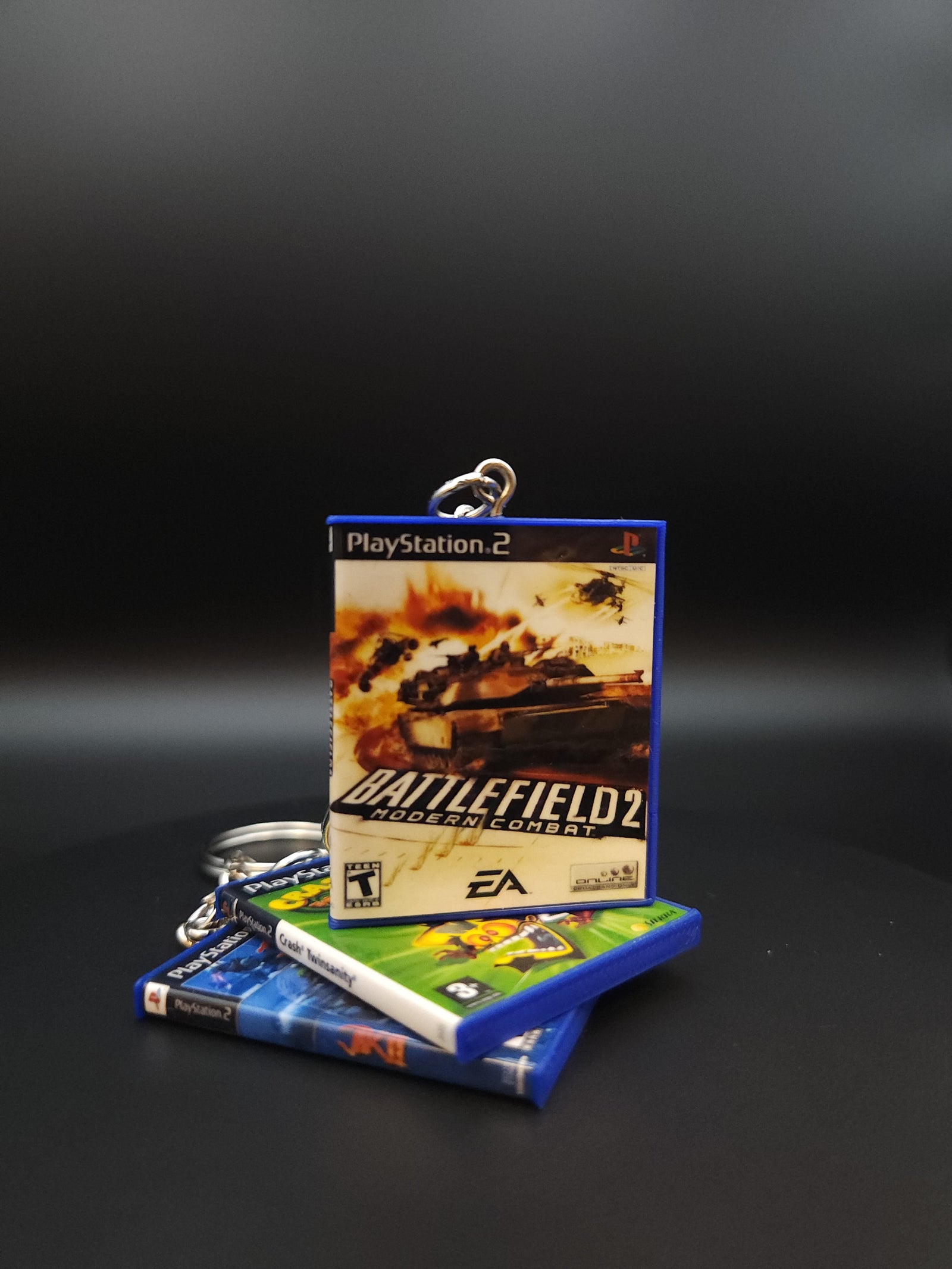 Playstation 2 Battlefield Modern Combad 2 Schlüsselanhänger