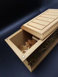 Yu-Gi-Oh! Millenniums-Puzzle & Sarkophag – 3D-gedrucktes Sammlerstück